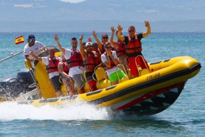 High-Speed Speedboat Adventure in the Bay of Alcudia