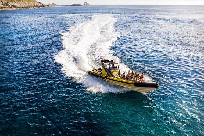 Jet Boat Excursion in South West Coast of Mallorca - Playa Portals Vells: where the water sports actually happen