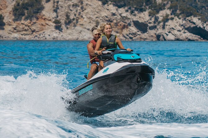 Jet Ski Experience in Cala en Basset and Cueva s'Argilau - The Jet Ski Ride: Speed for About 50 Minutes