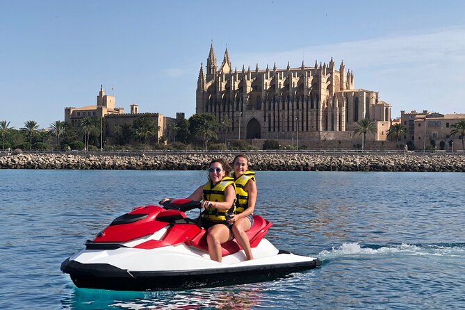 Jetski Tour to the Emblematic Palma Cathedral - Your Route: Portitxol, Then Palma from Offshore