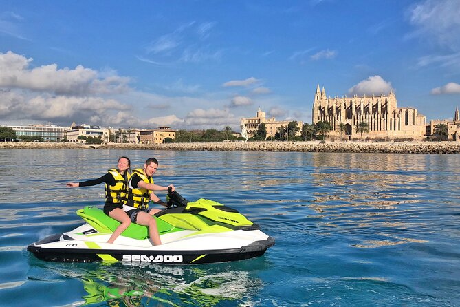 Jetski Tour to the Emblematic Palma Cathedral - The Best Part: Water Fun, Then You Get Clean Again