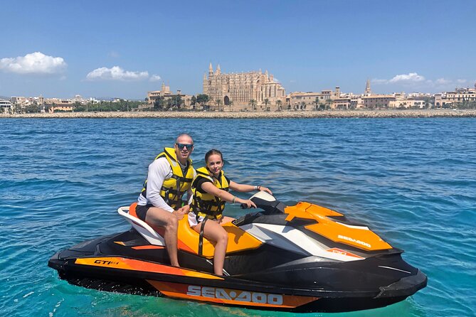 Jetski Tour to the Emblematic Palma Cathedral - From Cala Gamba to Palma Cathedral by Jet Ski