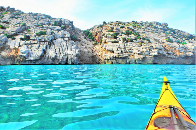 Kayak Secret Beach - Sea-only landing at Cala Estremer, near Pollença