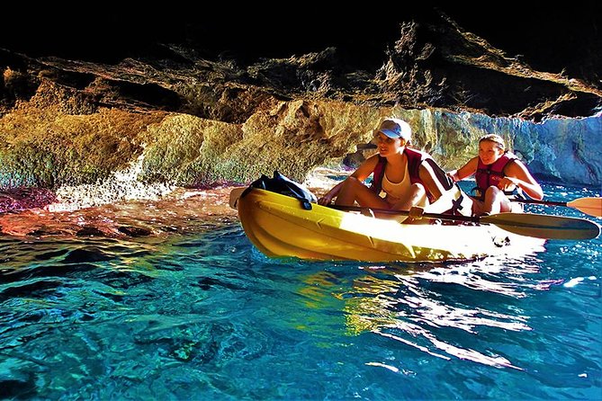 Kayak Secret Beach - Reef route from Cala Molins to Cala Clara and Cala Barques