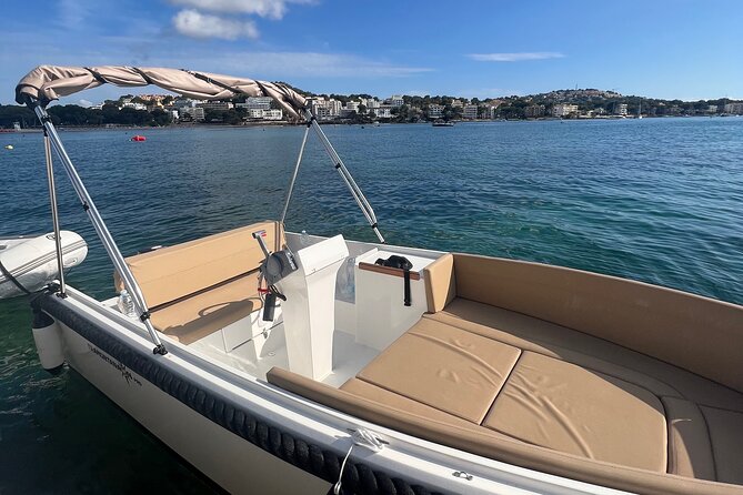 License free boat rental around the coast of santa ponsa - Price, Fuel Included, and the €200 Deposit Check