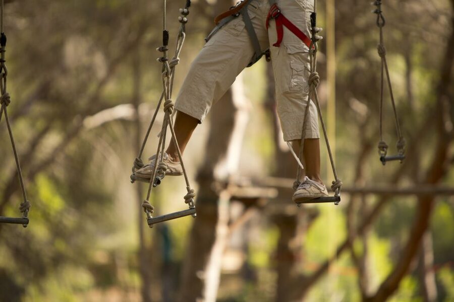 Mallorca: Adrenaline Tree Top Adventure Entry Ticket - Training and safety: why the first minutes set the whole tone