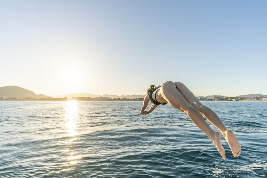 Mallorca: Alcudia Bay Jet Ski Tour - Stop one: Aucanada islet, fine sand, and the feeling of being off the map