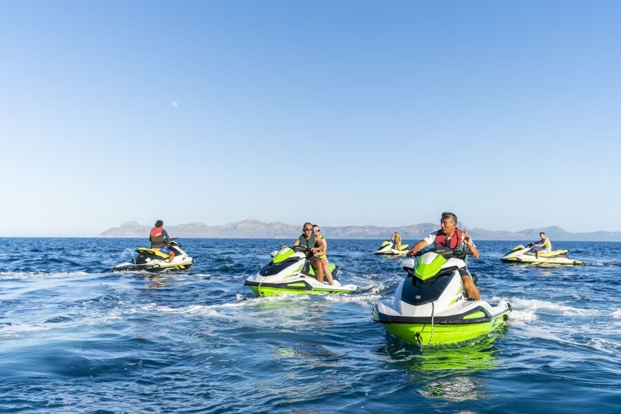 Mallorca: Alcudia Bay Jet Ski Tour - The jet ski experience: adrenaline, guided pacing, and real control