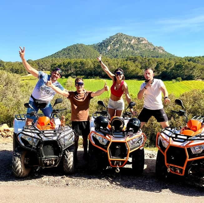Mallorca: ATV /Quad Bike Tour - The Ride Itinerary: Palma Streets, Forest Roads, and the Randa View