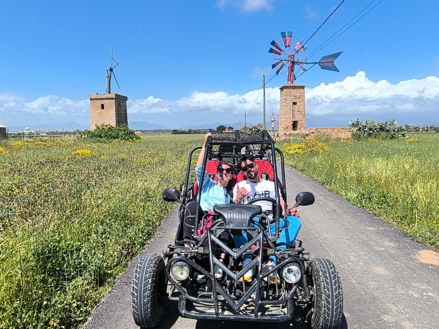 Mallorca: Buggy Tour Adventure with Cove Swimming - S’Arenal Beach Break: 30 Minutes to Swim or Sunbathe