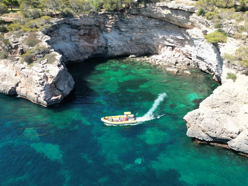 Mallorca: Caló des Moro and Cala Marmols Boat Tour - Price and value: $53 for two snorkeling breaks and a lot of coastline