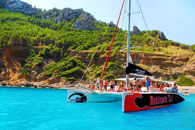 Mallorca Catamaran Tour in the Bay of Pollensa - Cruising Past Ses Caletes and S’Illot: Coves You Reach by Boat