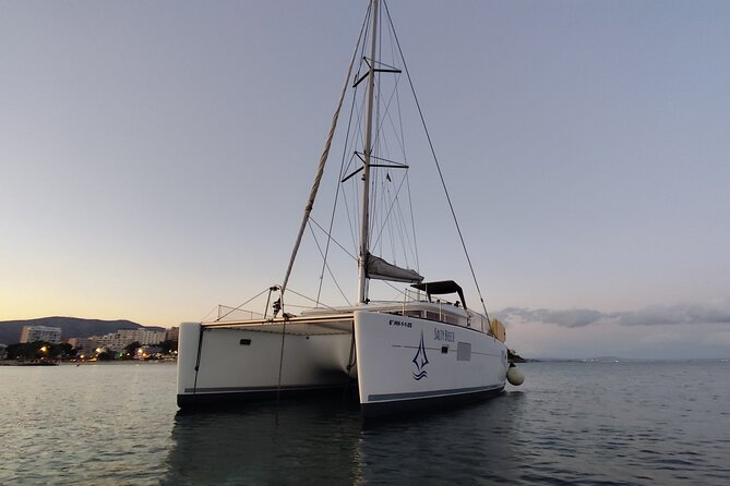 Mallorca Catamaran Tour with Tapas - small group - - Camp de Mar (or Cala Blanca Bay) Anchor Stop, Built Around Water Time