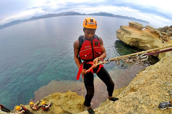 Mallorca Coasteering Adventure - What you actually do: swim, abseil, climb, sea cave, cliff jump