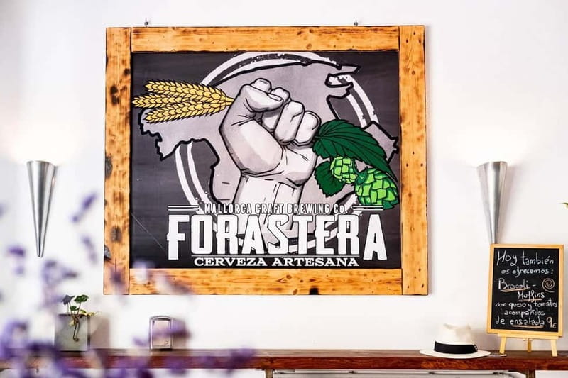 Mallorca: Craft beer tasting at the local Forastera brewery - The tapas pairing, from beer cheese sourdough to Mallorca spreads