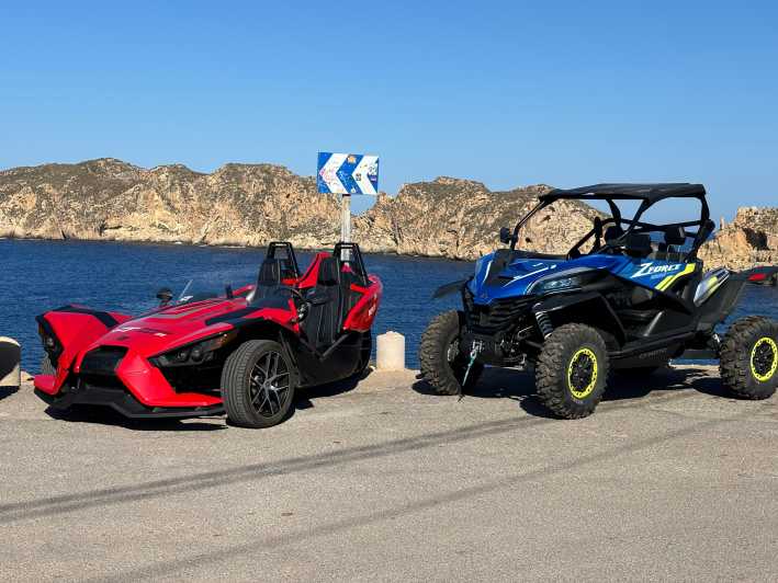 Mallorca: Formula Car and Buggy combo tour - The Main Viewpoint Near Estellencs: Sierra de Tramontana in Full Display