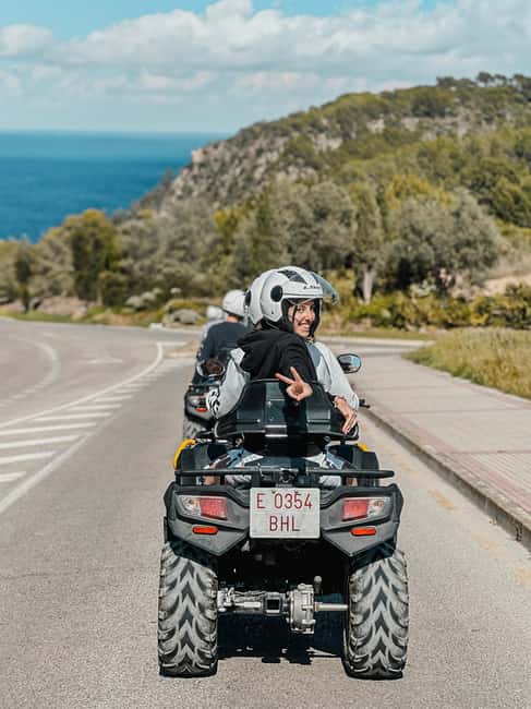 Mallorca : From Santa Ponsa - 3h Quad tour with guide - Crystal-clear coves and the beach break at Camp de Mar
