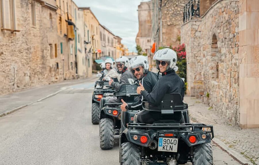 Mallorca : From Santa Ponsa - 3h Quad tour with guide - The adrenaline finale: a thrill track, with speed limits to consider