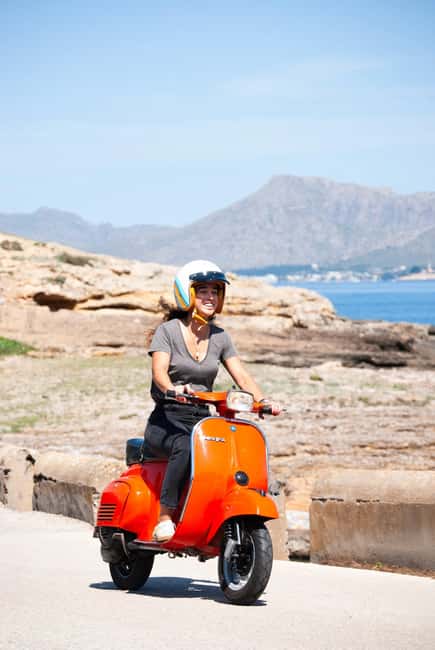 Mallorca: Full-day guided tours on a classic Vespa - Heading inland to Lluc: quiet roads and traditional lunch at s’Amitger
