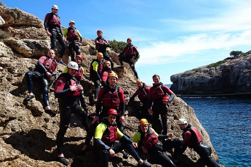 Mallorca: Half-Day Coasteering Experience - Abseiling Down Toward the Sea: The Controlled Moment