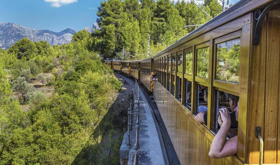Mallorca Island Tour with Boat, Train, Tram and Bus - Palma Departure at 9:30, Then Straight into Tramuntana Country