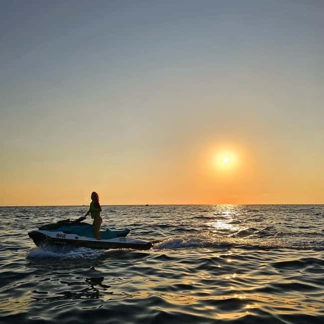 MALLORCA: JET SKI TO CALA MONDRAGÓ, CALA D'OR - From Cala dOr Marina to the Jet Ski: how the day starts