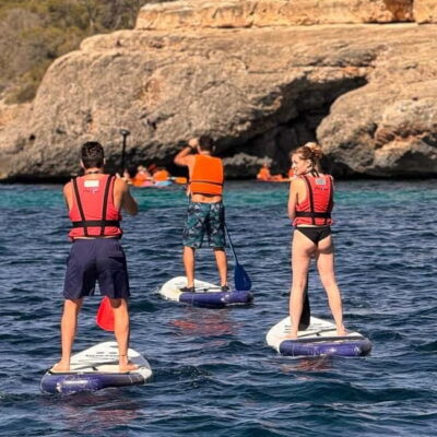 Kayak and Paddleboard Excursion Through Crystal Clear Caves