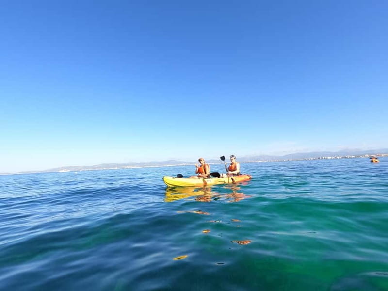 Mallorca: Kayak Rental - Continuing to Portixol and Palma Cathedral views