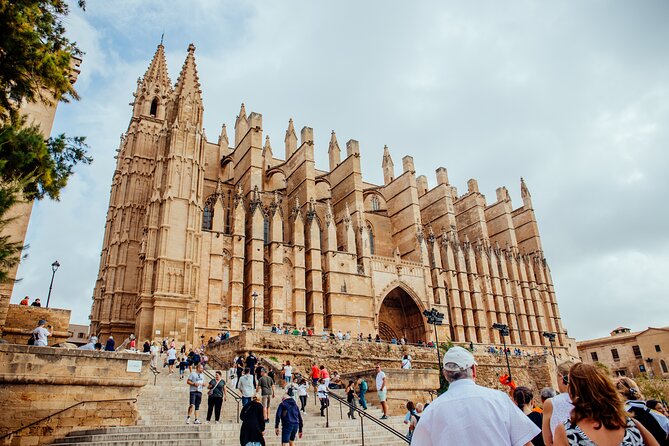 Mallorca Old Town Walking Tour with Cathedral Skip The Line Tour - Modernism stop: Gaudi influence you can spot without a guidebook