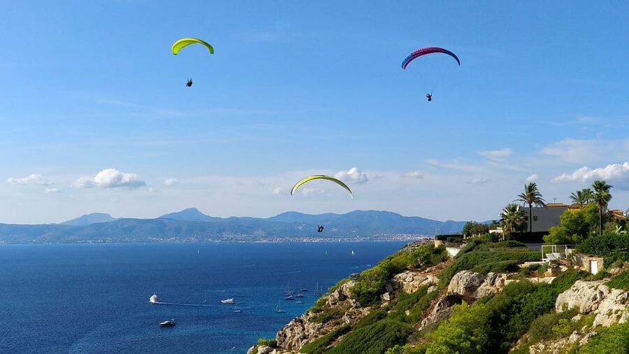 Mallorca: Paratrike Flight with Acrobatics and Engine Stop - Mallorca From Above: Cliffs, Colors, and Open Sea Views