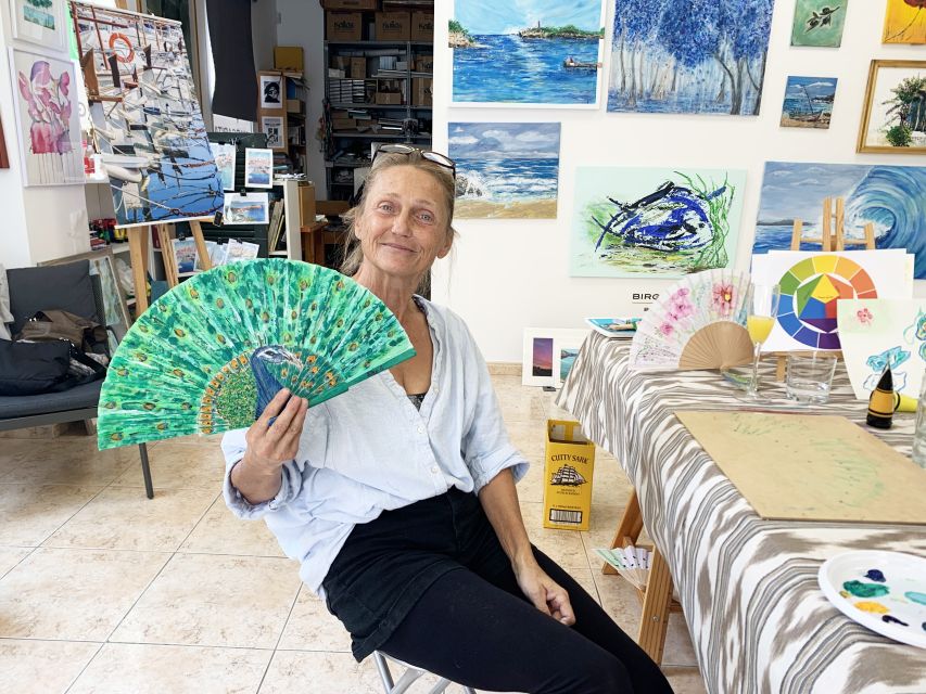 Mallorca/Porto Cristo: Design your own Spanish hand fan - Combine It With Porto Cristo, Not Just a Fabric-Shop Stop