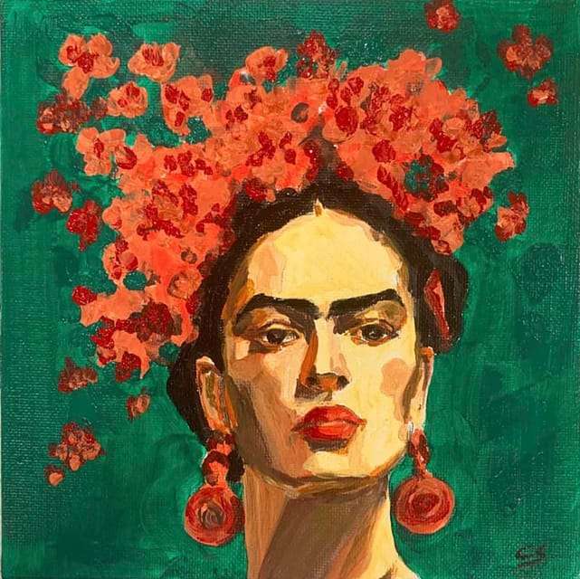 Mallorca/Porto Cristo: Paint your own Frida Kahlo - Finding Gallery Margarita at the right moment