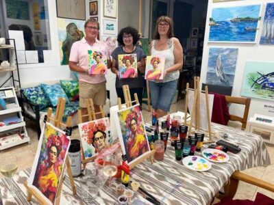 Mallorca/Porto Cristo: Paint your own Frida Kahlo