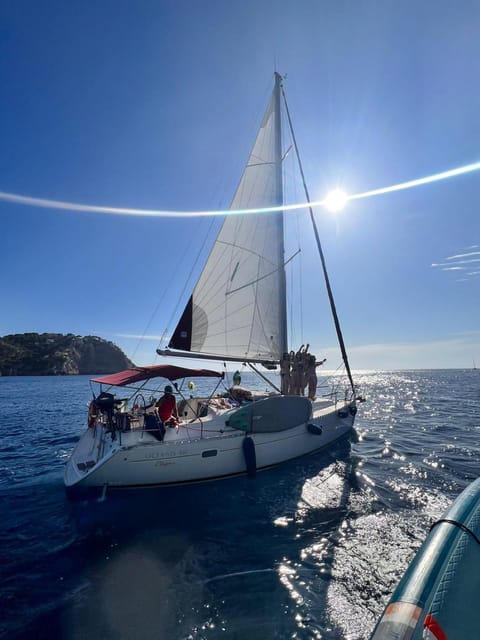 Mallorca: Private sailing trip with skipper - Cala d’en Tió and the Sea Cave Experience Near the Cliffs