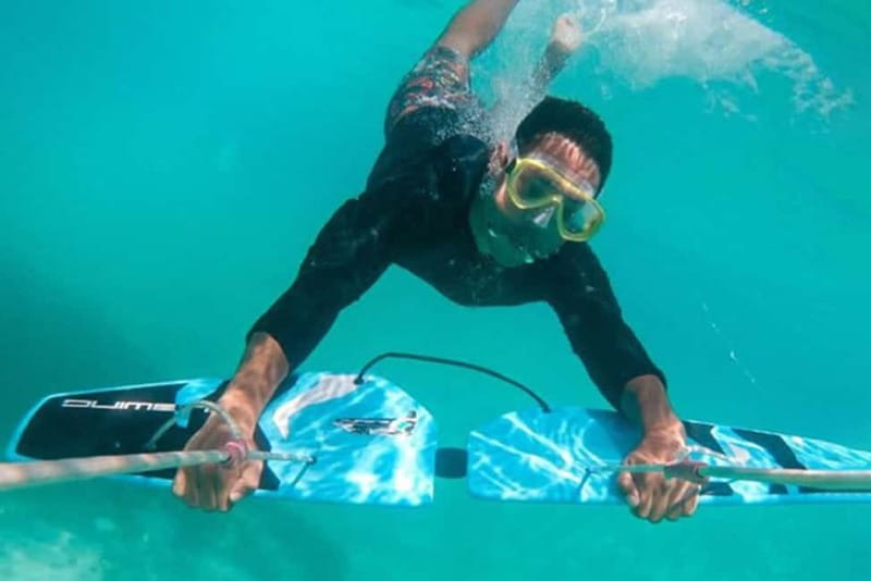 Mallorca: Private Watersports Boat. LUNCH Drinks SUP, Tubing - Portals Vells and Palma Bay: Lunch With Sea Views, Plus Real Time In the Water