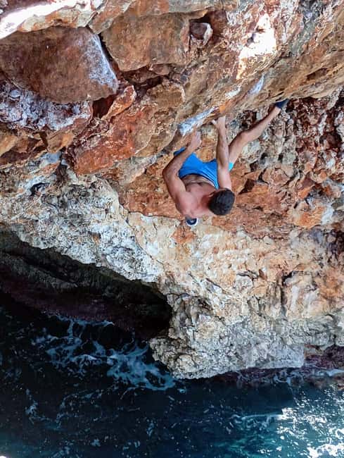 Mallorca: Psicobloc / Deep Water Soloing (DWS) - Getting to the cliffs from Parking Cala Sa Nau