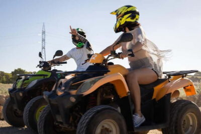 Quad Tour to the top of the mountain & swim