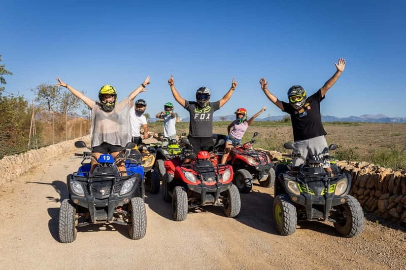 Mallorca: Quad Tour to the top of the mountain & swim - Through Randa and Along a Mountain Road with History