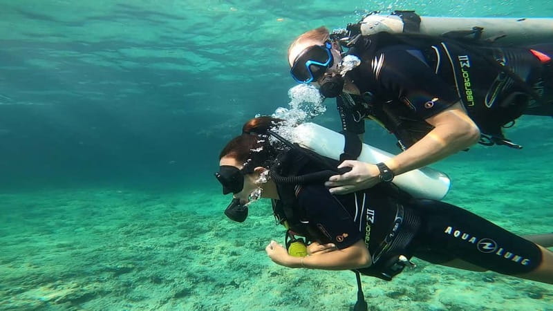 Mallorca: Scuba Diving for Beginners - Learning Ear Equalizing and Regulator Skills without Panic