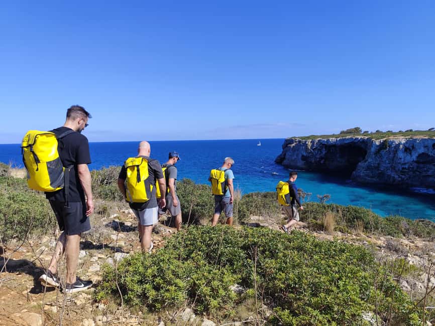 Mallorca: Sea Cave Adventure at Cova de Coloms - Cova de Coloms: The Sea Cave You Reach by Cliff, Rope, or Swim