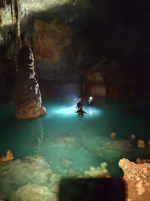 Mallorca: Sea Cave Adventure at Cova de Coloms - Inside Cova de Coloms: Glowing Formations and Crystal Pools