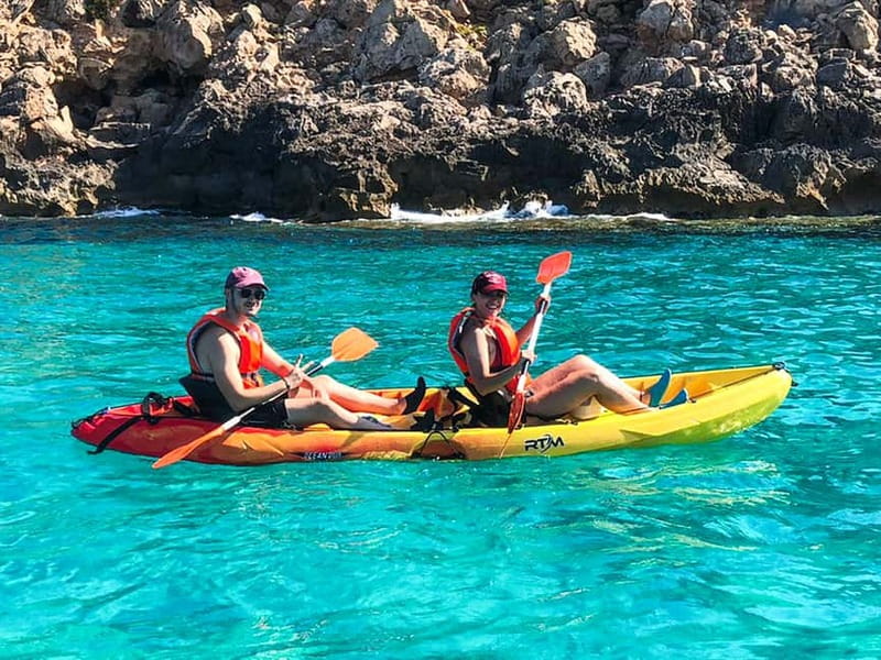 Mallorca: Sea Caves Kayaking Tour, Snorkeling & Snack - Snorkeling and the Seafloor: Watching Fish and Posidonia Oceanica