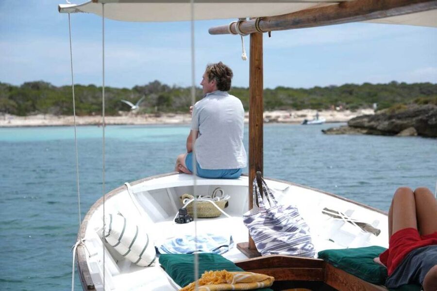 Mallorca: Southern Beaches Private Llaut Boat Tour - Ses Covetes: the short sailing stretch that sets the tone (15 minutes)