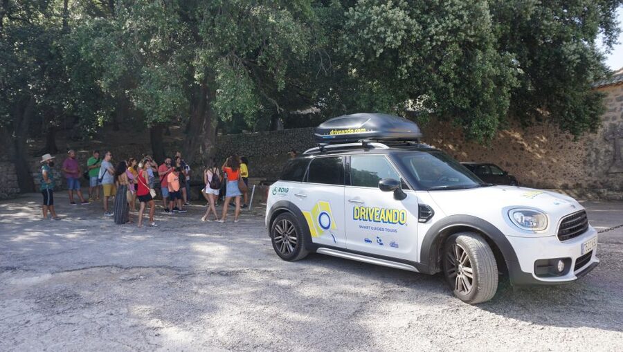 Mallorca: Tramuntana Mountains Tour with Local Guide & Lunch - The Sóller lunch: bread with tomatoes, wine, and almond cake that finishes the day right