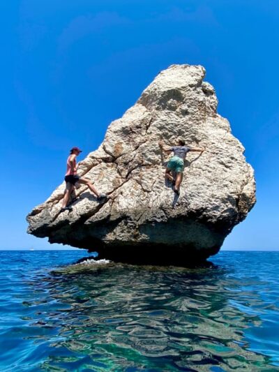 Wild coasteering tour