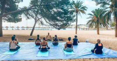 Yoga and Brunch on Palmanova Beach