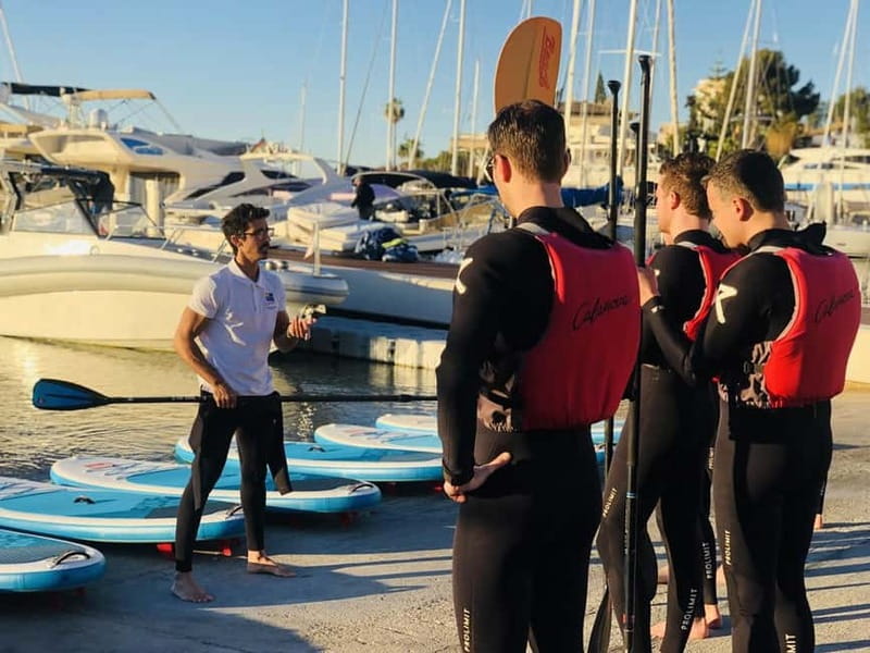 Paddle surf excursion - Learning SUP basics, then earning your balance