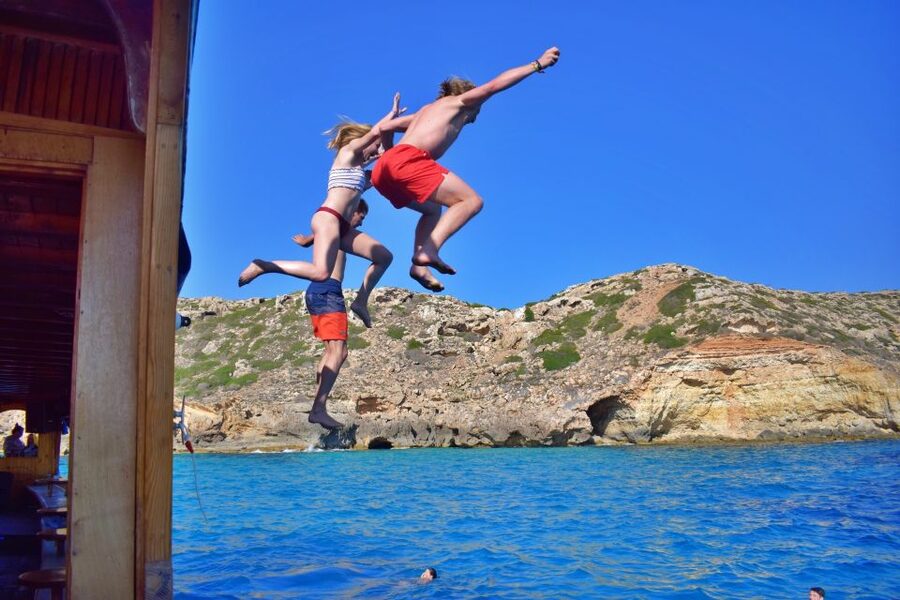 Palma de Mallorca: Palma Bay Boat Tour with Snorkeling - The One Big Swim and Snorkel Stop: Clear Water, Anchor Time