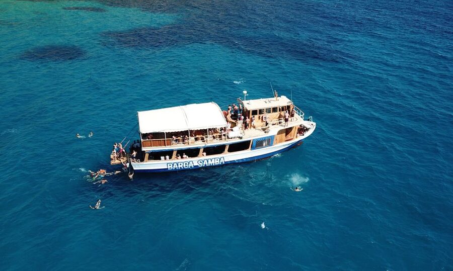 Palma de Mallorca: Palma Bay Boat Tour with Snorkeling - Music, DJ Energy, and Sports TV: The Atmosphere You Should Expect