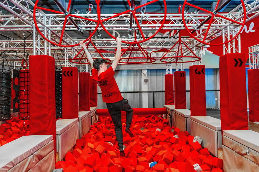 Palma de Mallorca: Palma Jump Trampoline Park Entry Ticket - Ninja Warrior course and Ninja Air (new for 2024)